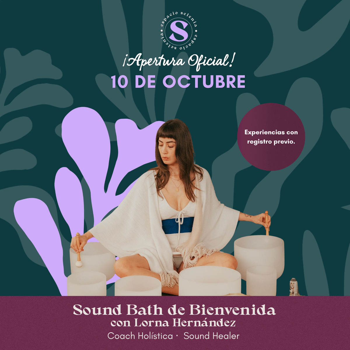 Sound Bath de Bienvenida con Lorna Hernández